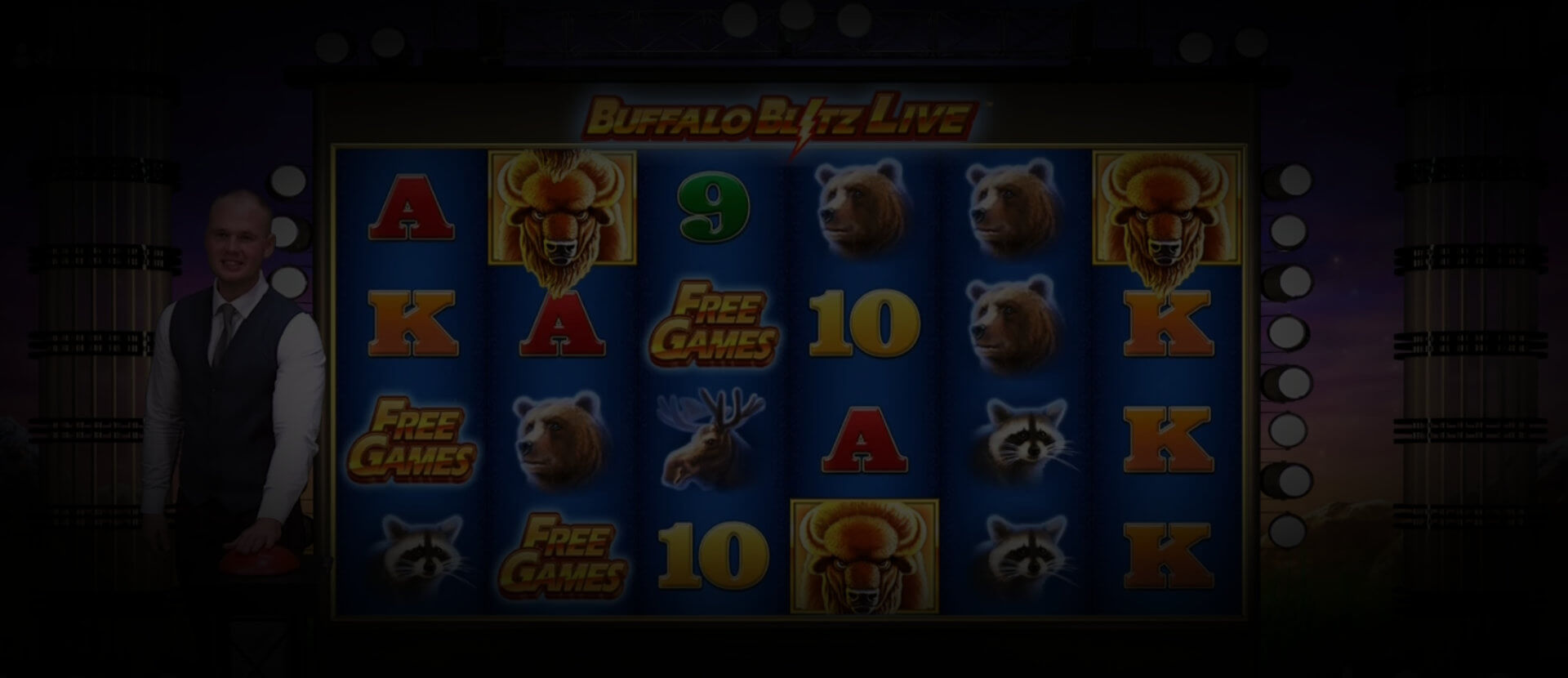 Play Buffalo Blitz Live Slots at